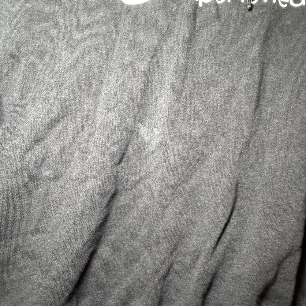 Nike Black Hoodie with Multicolor Sleeve Accents - Picture 2 of 5